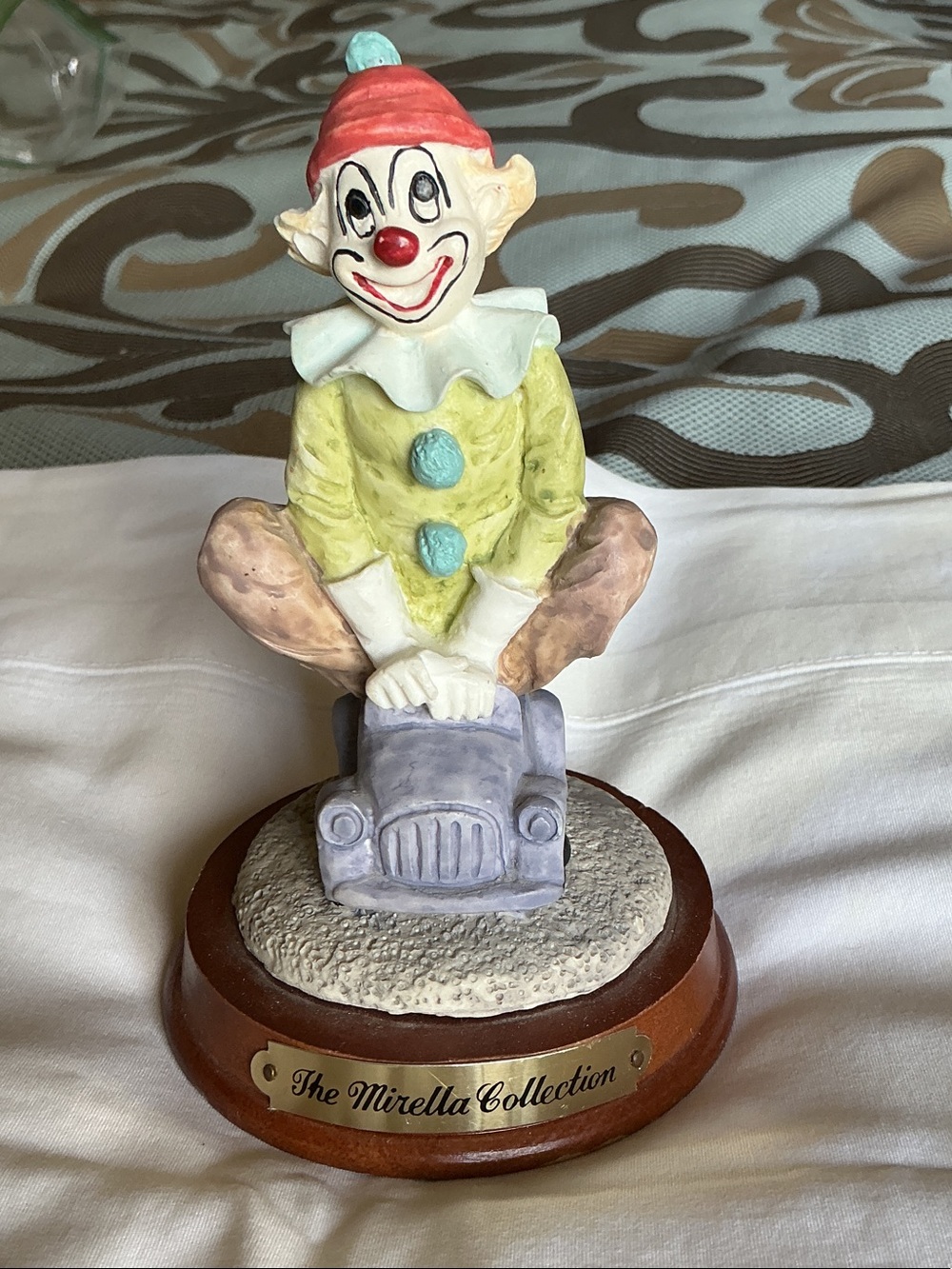 Mirella Pastel Clown Figurine
